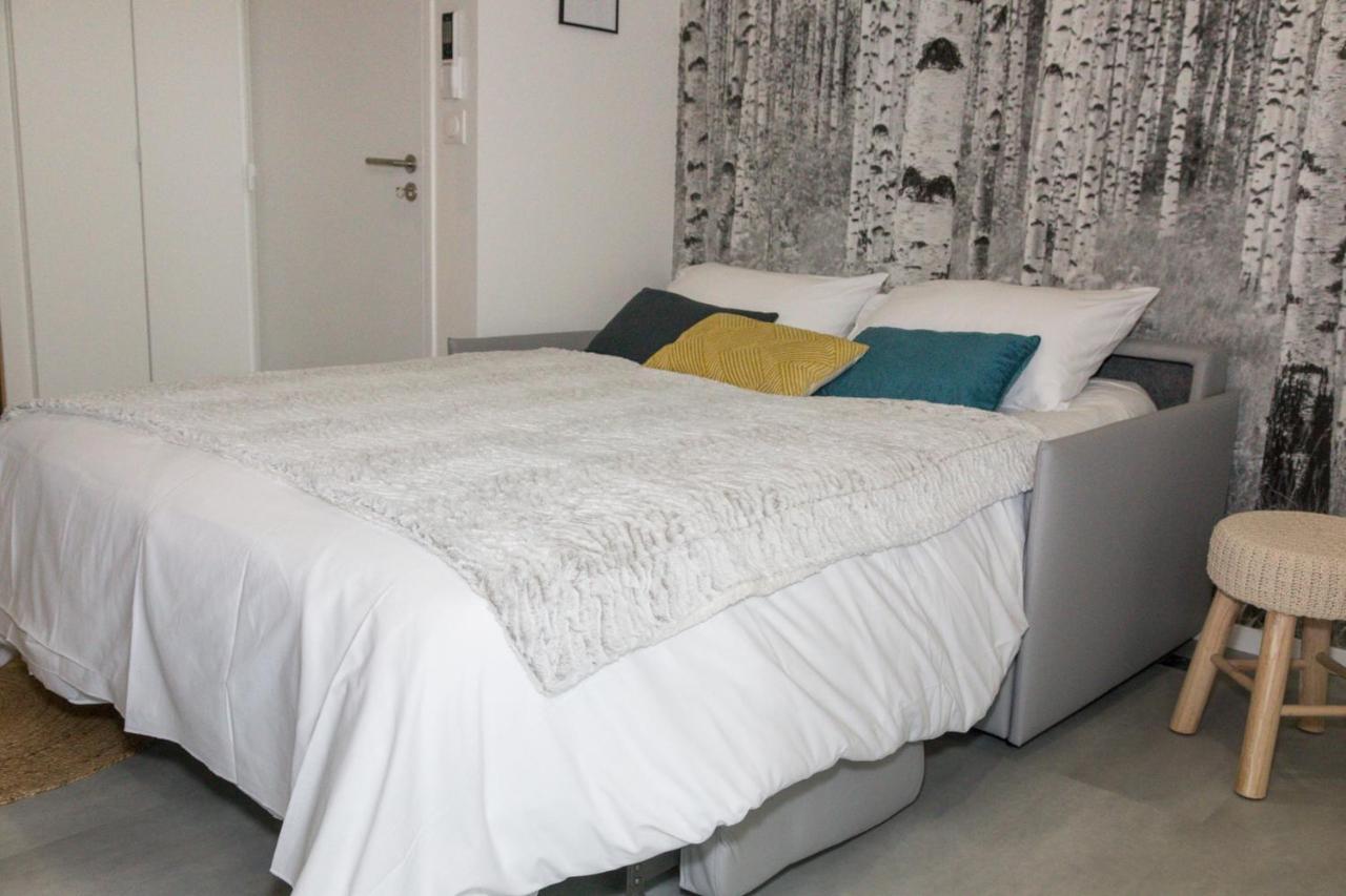 Appart-Hotel N 4 Calme Avec Terrasse, Wi-Fi Haut Debit, Petit-Dejeuner, Room-Service Et Parking Prive Chouzelot Zewnętrze zdjęcie