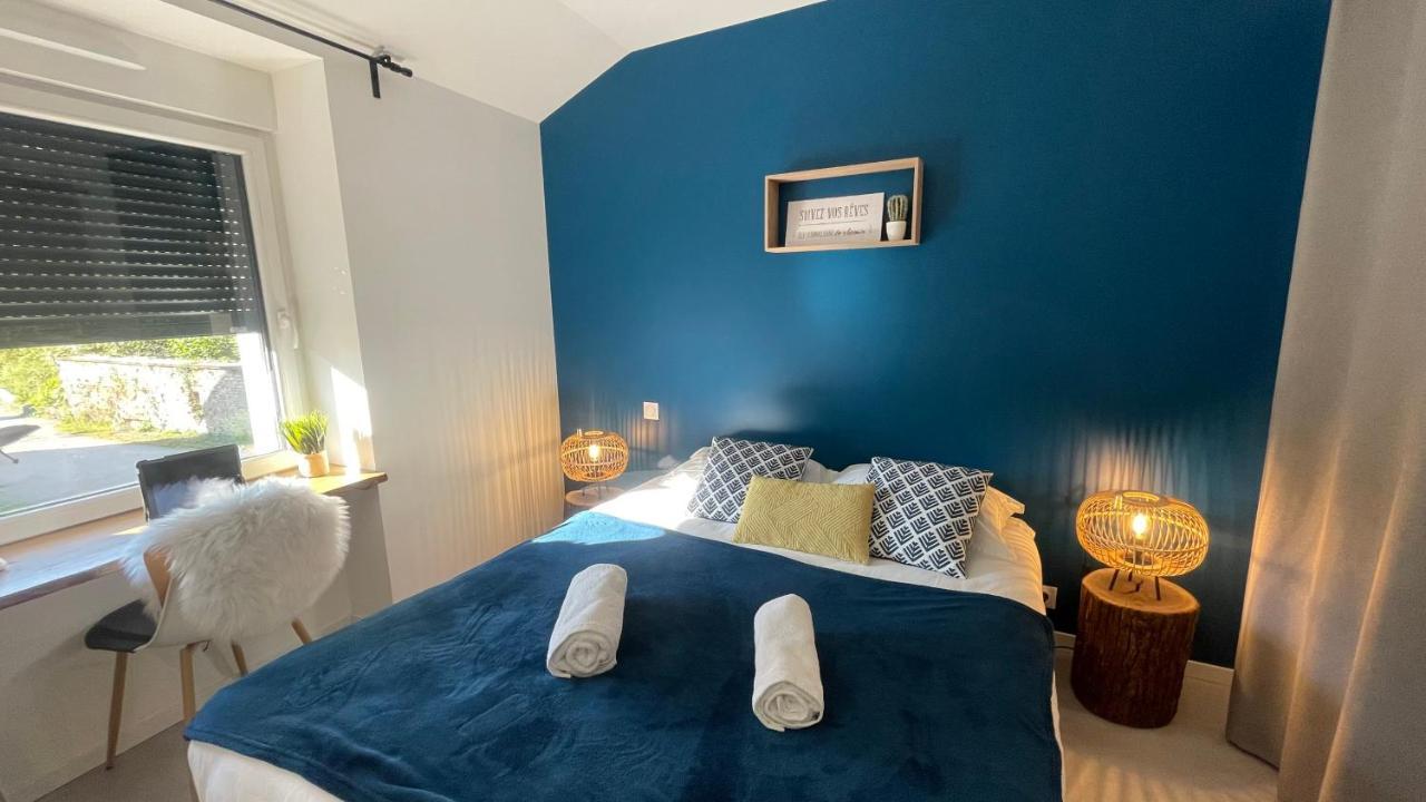 Appart-Hotel N 4 Calme Avec Terrasse, Wi-Fi Haut Debit, Petit-Dejeuner, Room-Service Et Parking Prive Chouzelot Zewnętrze zdjęcie